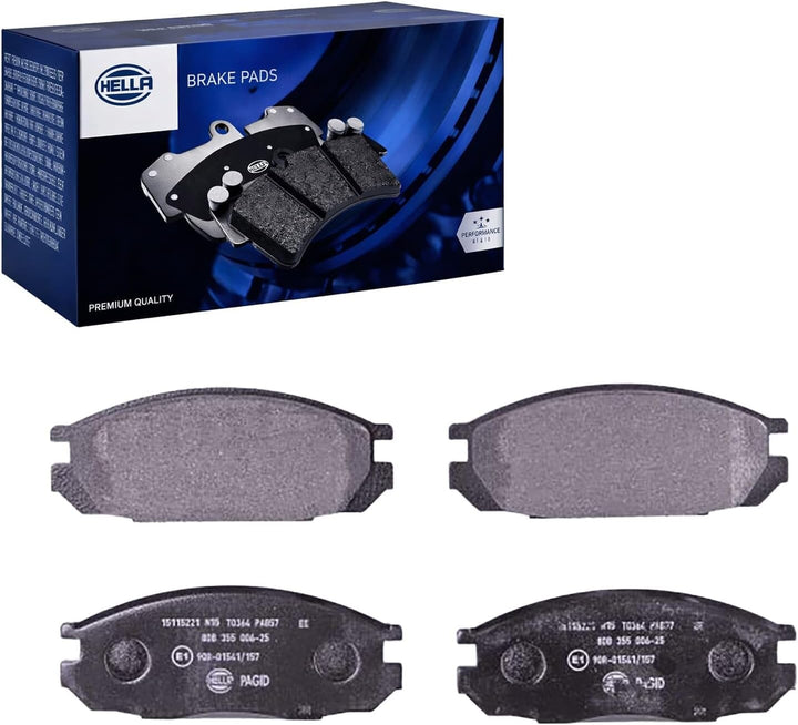 HELLA PAGID 8DB 355 006-251 Bremsbelagsatz - T0364 - Dicke/Stärke: 17mm - Bremssystem: Sumitomo - ni