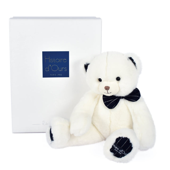 Histoire d'ours - Plüschbär – Elfenbein – 30 cm – Preppy Chic – HO3130 Bär 30 cm Elfenbeinfarben, Bä