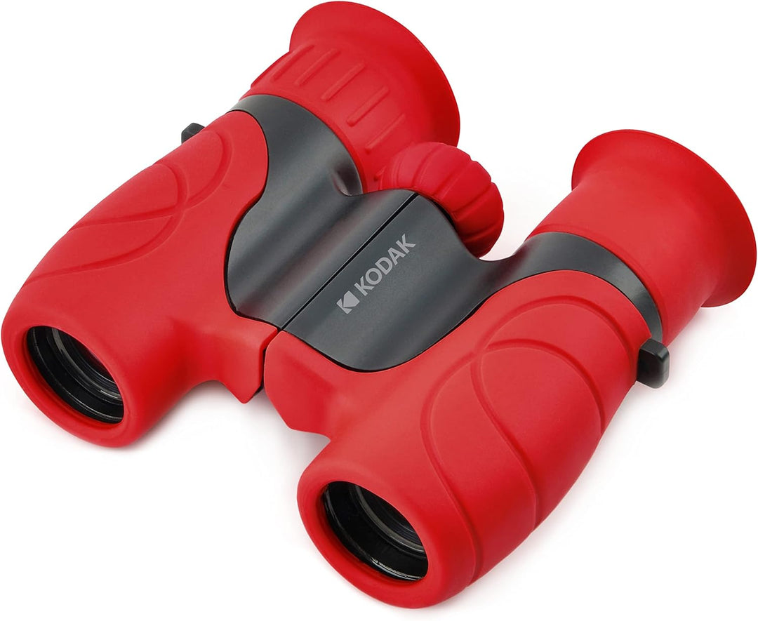 KODAK BCS100 Fernglas für Kinder, kompaktes Binokular für Kinder, weiches Radiergummi, 8-fache Vergr