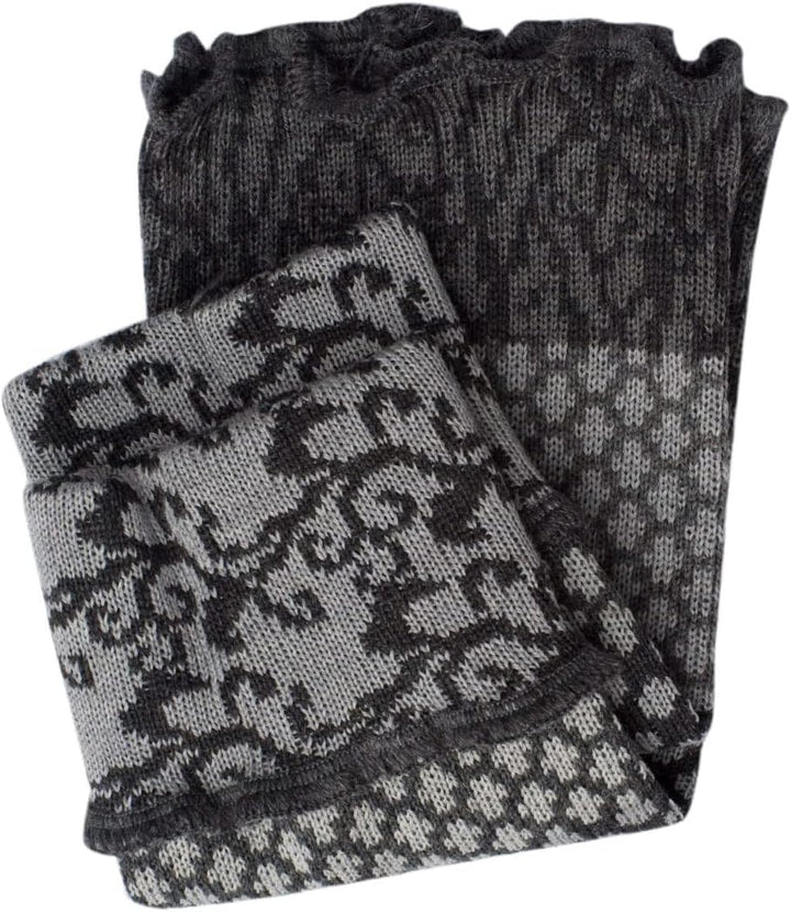 invero, Merino Armstulpen/Armwärmer Judy, 100% Wolle Felsen, Felsen