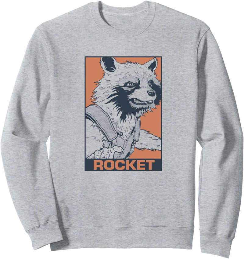 Marvel Avengers Endgame Rocket Pop Art Sweatshirt