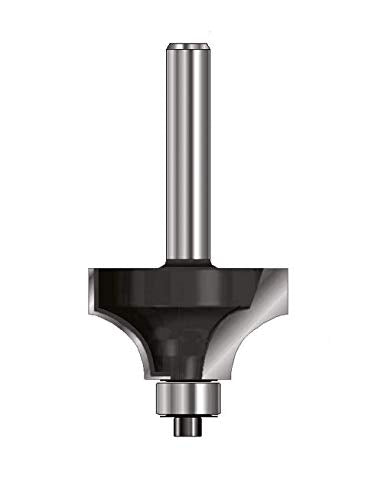 ENT 09820 Viertelstabfräser HW, Schaft (S) 8 mm, Durchmesser (D) 38,1 mm, NL 19 mm, R 12,7 mm, SL 32