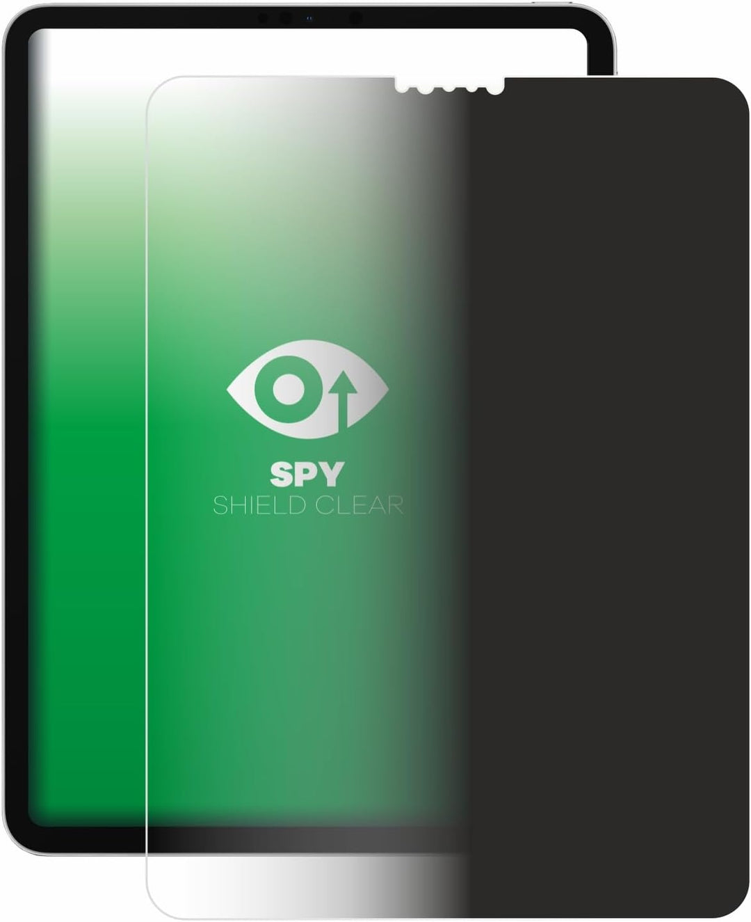 upscreen Anti-Spy Blickschutzfolie für Apple iPad Pro 11" 2018 Privacy Screen Displayschutz-Folie [S