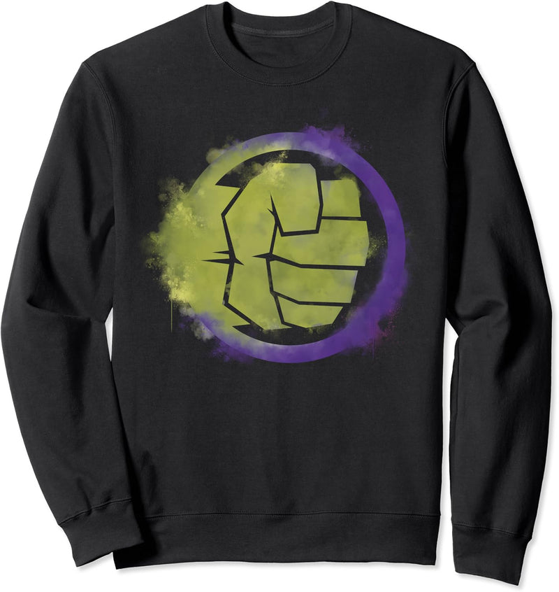 Marvel Avengers: Endgame Hulk Spray Paint Logo Sweatshirt