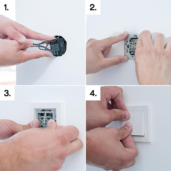 HOMEPILOT - Dimmer smart | Smart Home Unterputz-Aktor zum Dimmen von Licht. Steuerung per App oder F