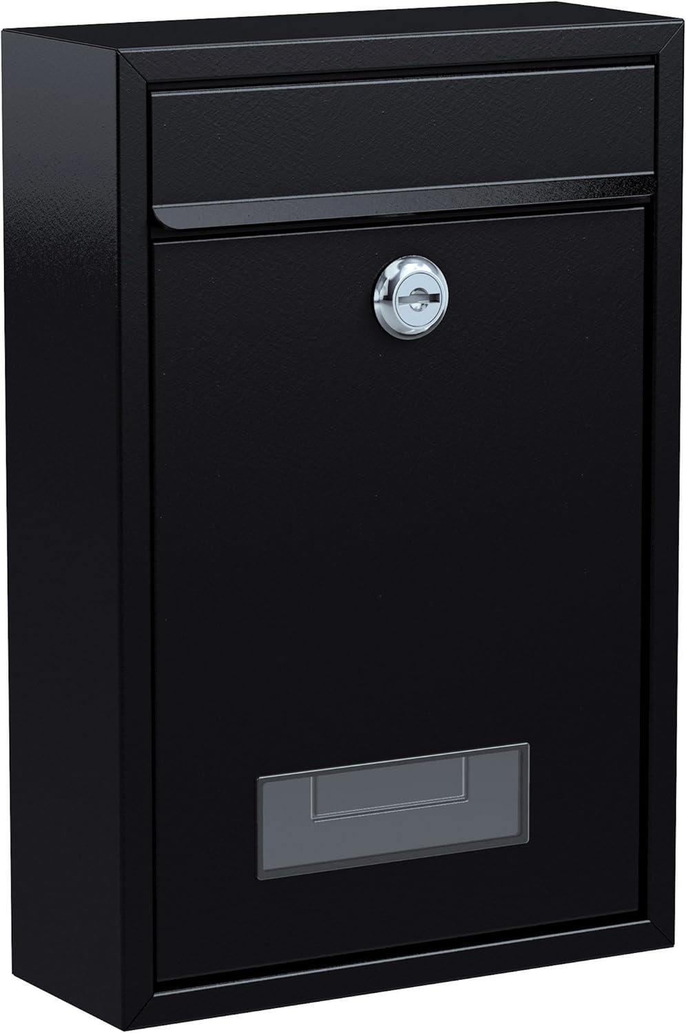 Briefkasten, schwarz - 320 x 215 x 88 mm, Schwarz