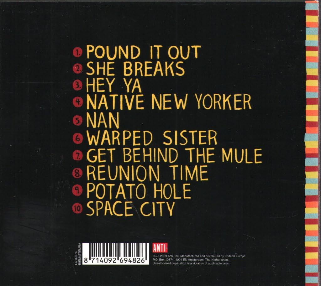 Potato Hole, Audio-CD