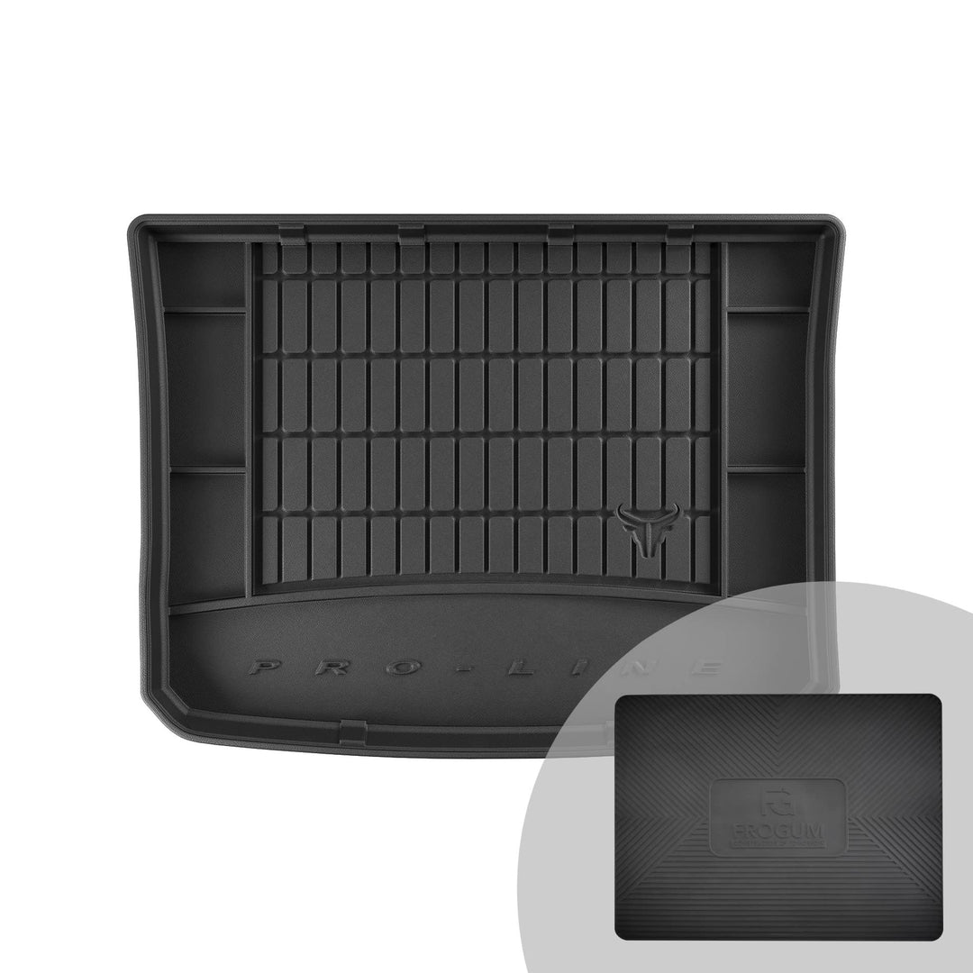 FROGUM ProLine 3D Gummimatte Exklusive Auto Kofferraummatte Kofferraumwanne für FIAT 500X 2014-2018