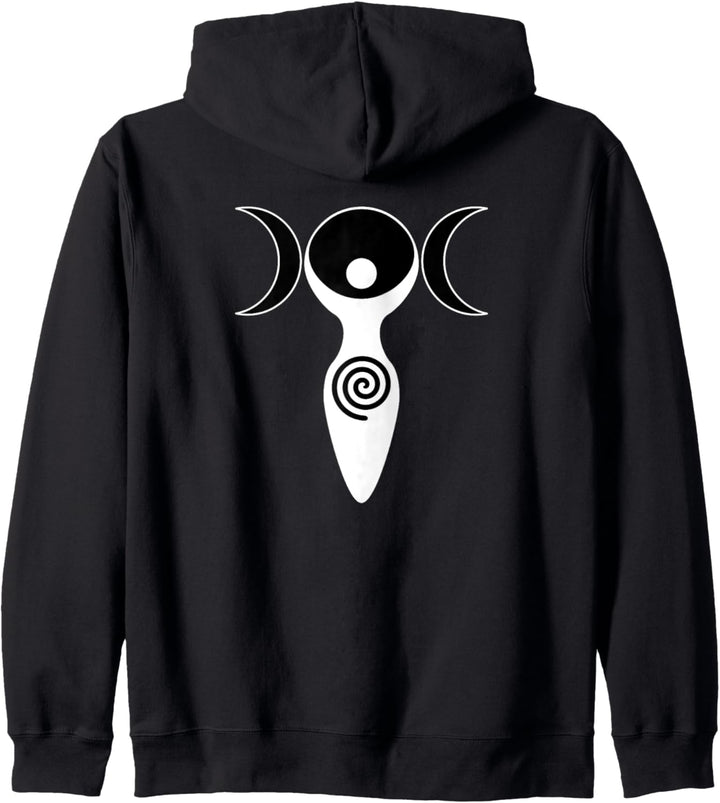 Mother Earth Gaya Trinity Goddess Spiral 2 - Fan Fun Kapuzenjacke