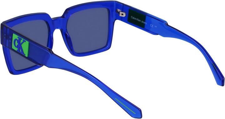 Calvin Klein Jeans Unisex Sonnenbrille Einheitsgrösse Blau, Einheitsgröße Blau