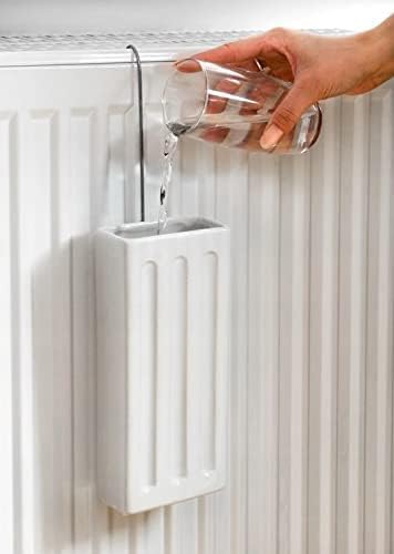R.G. Luftbefeuchter Keramik Verdunster mit Haken für Heizung Heizkörper 0,7L Wasserdunster (6 Stück)