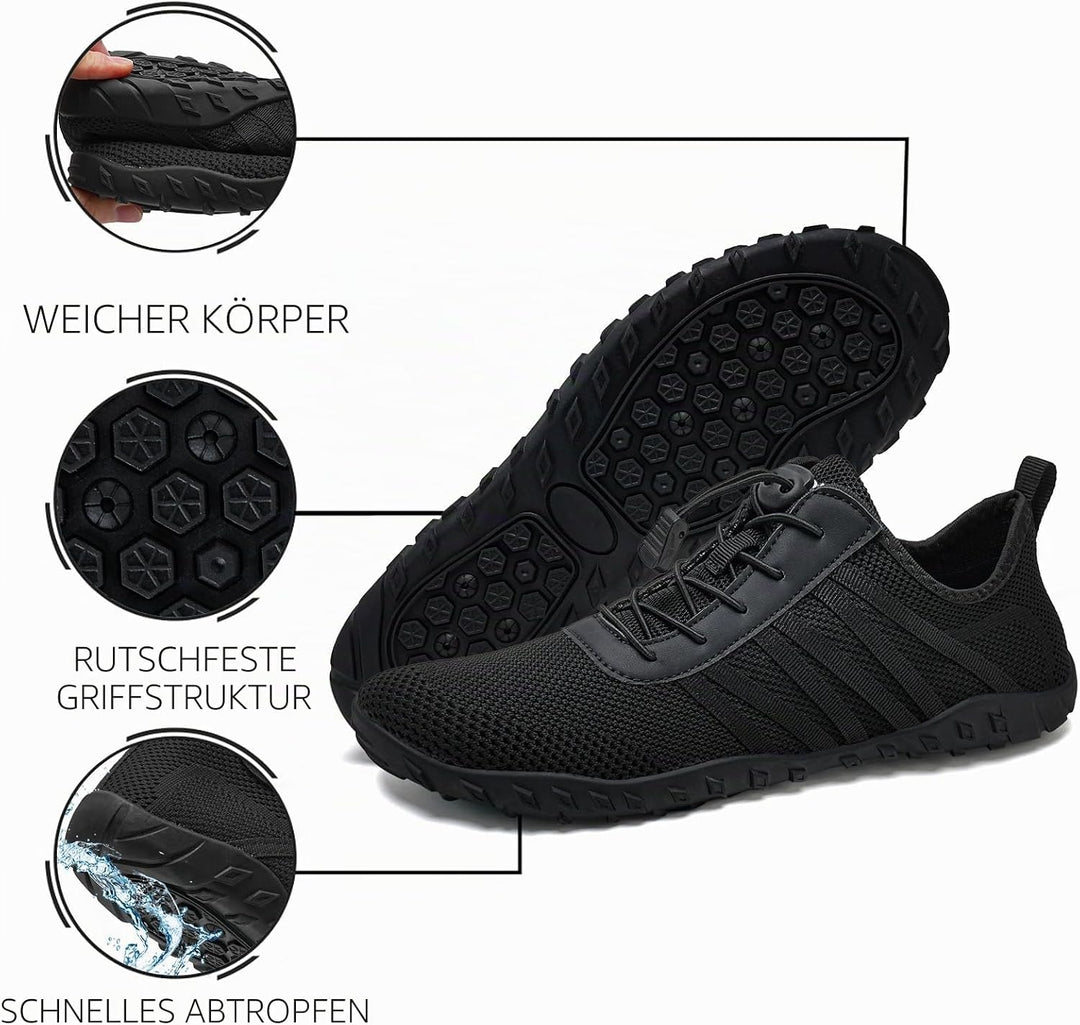 WateLves Badeschuhe Herren Damen Barfussschuhe Wasserschuhe Schwimmschuhe Strandschuhe für Surfen,Ta