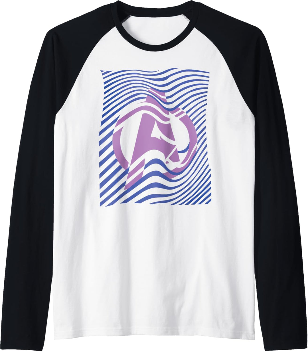 Marvel Avengers Wavy Logo Raglan