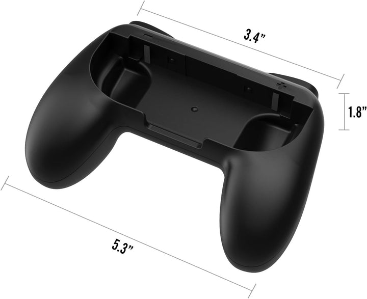 MoKo Switch Joy Con Grip Kompatibel mit Nintendo Switch/Switch OLED Modell, [2 Stück] Griff Halterun