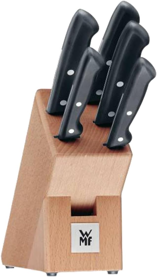WMF Messerblock mit Messerset 6-teilig CLASSIC LINE 5 Messer, 1 Block aus, Single