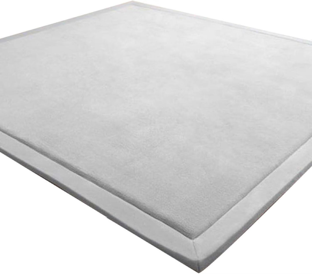 LEHOUR Verdickung Korallen Samt Teppich Kinder Krabbeldecke Weiche Tatami Teppiche Kinder rutschfest