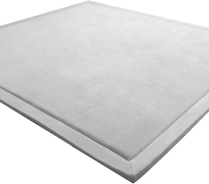 LEHOUR Verdickung Korallen Samt Teppich Kinder Krabbeldecke Weiche Tatami Teppiche Kinder rutschfest