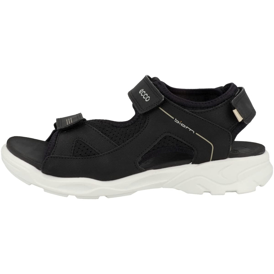 ECCO Jungen Biom Raft Flat Sandal 30 EU Schwarz, 30 EU Schwarz