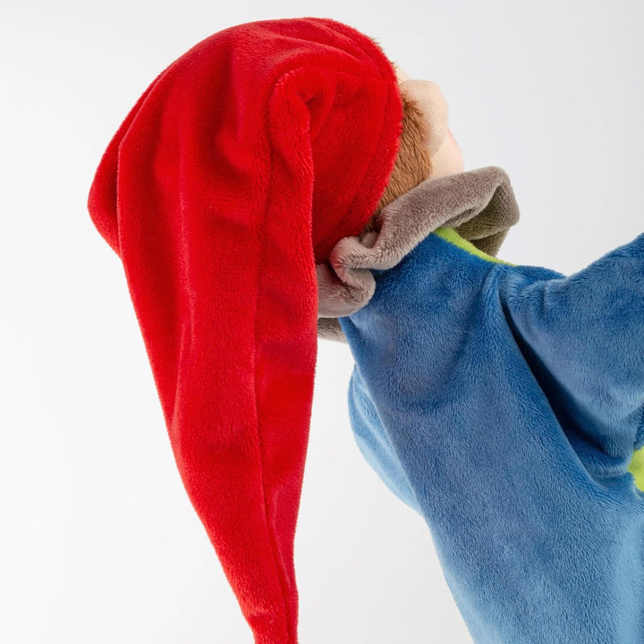 sigikid 43345 Handspielpuppe, Mehrfarbig/Kasper, OneSize, Mehrfarbig/Kasper