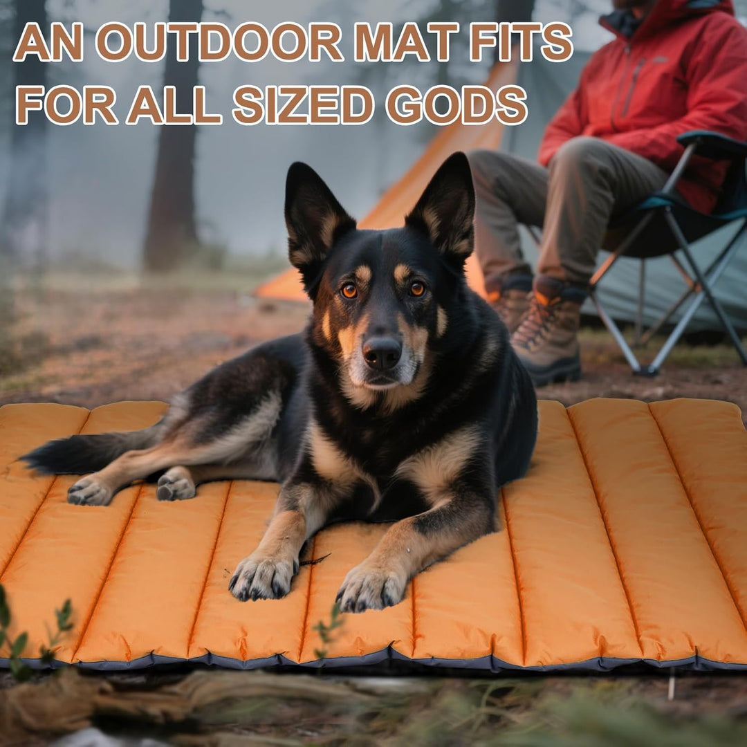 XIAPIA wasserdichte Hundematte für Outdoor Waschbares Hundebett, Antistatik, Hygienisch, Faltbar, Gr