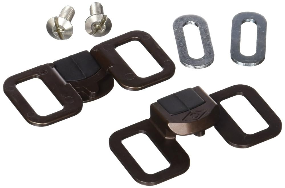 Campagnolo 2656011000 Schuhplattenbefestigung-Set, grau, 10 x 5 x 4cm