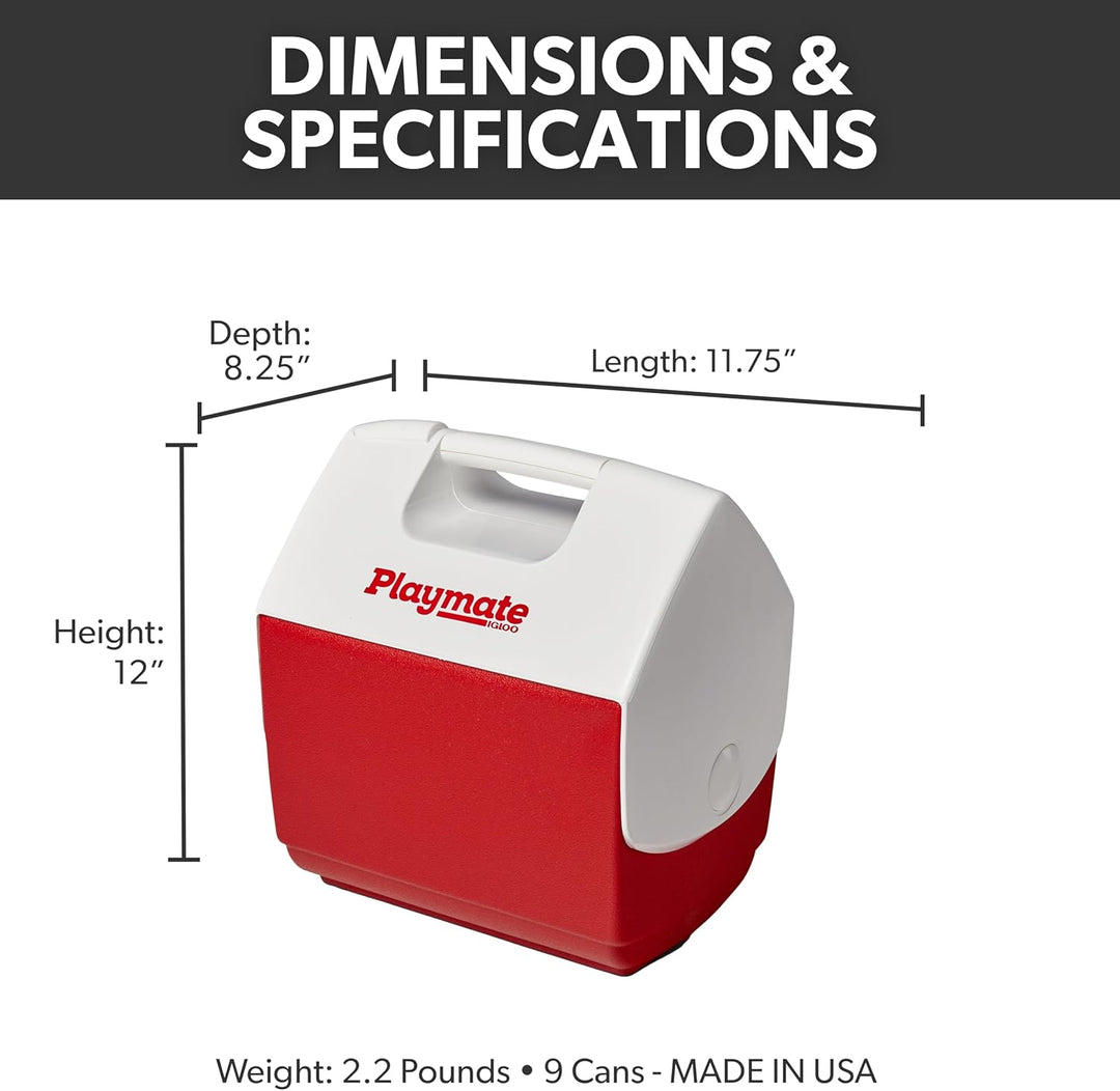 IGLOO® Kühlbox Playmate 6l Rot, Rot