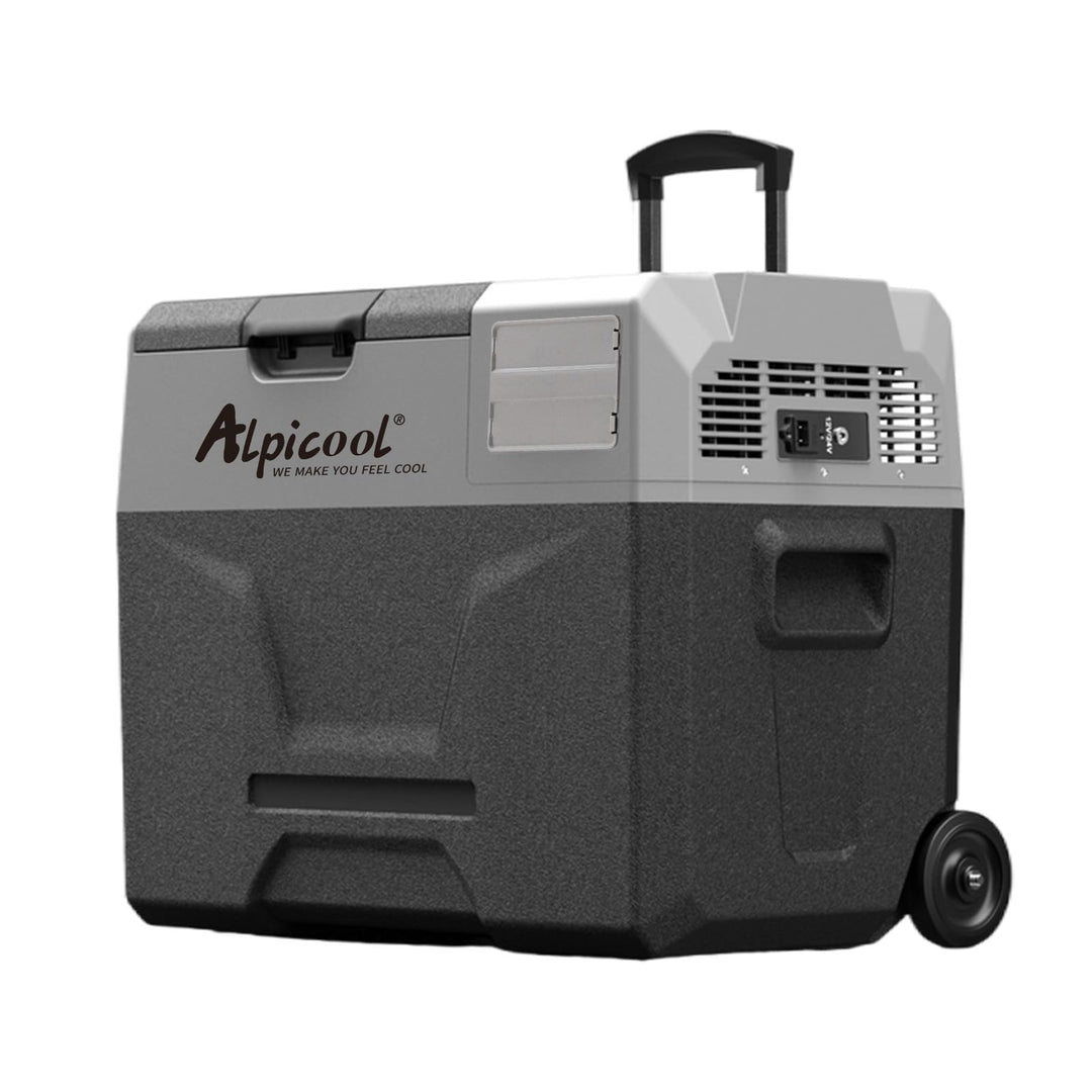 Alpicool ECX40 40L Auto Kühlbox, 12v Kompressor Kühlschrank, Batterie nicht enthalten 40L(Batteriebe