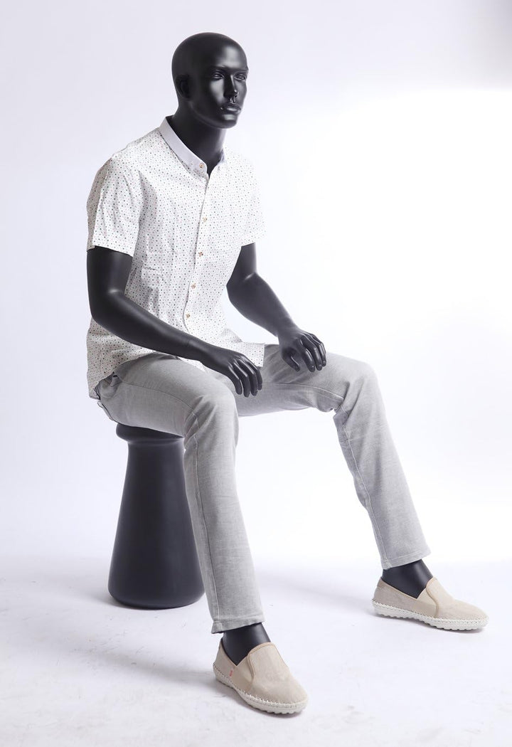 Euroton NEU QT10-8 schwarz abstrakte sitzende Schaufensterpuppe Mannequin Figur männlich matt