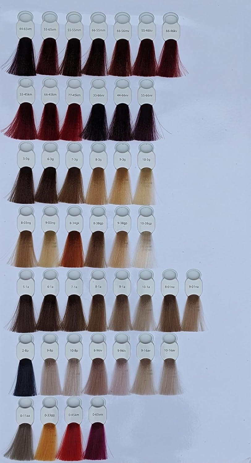 HAIR HAUS Super Brilliant Color Haarfarbe 3x 100ml + Färbepinsel spezial (0-45km), 0-45km