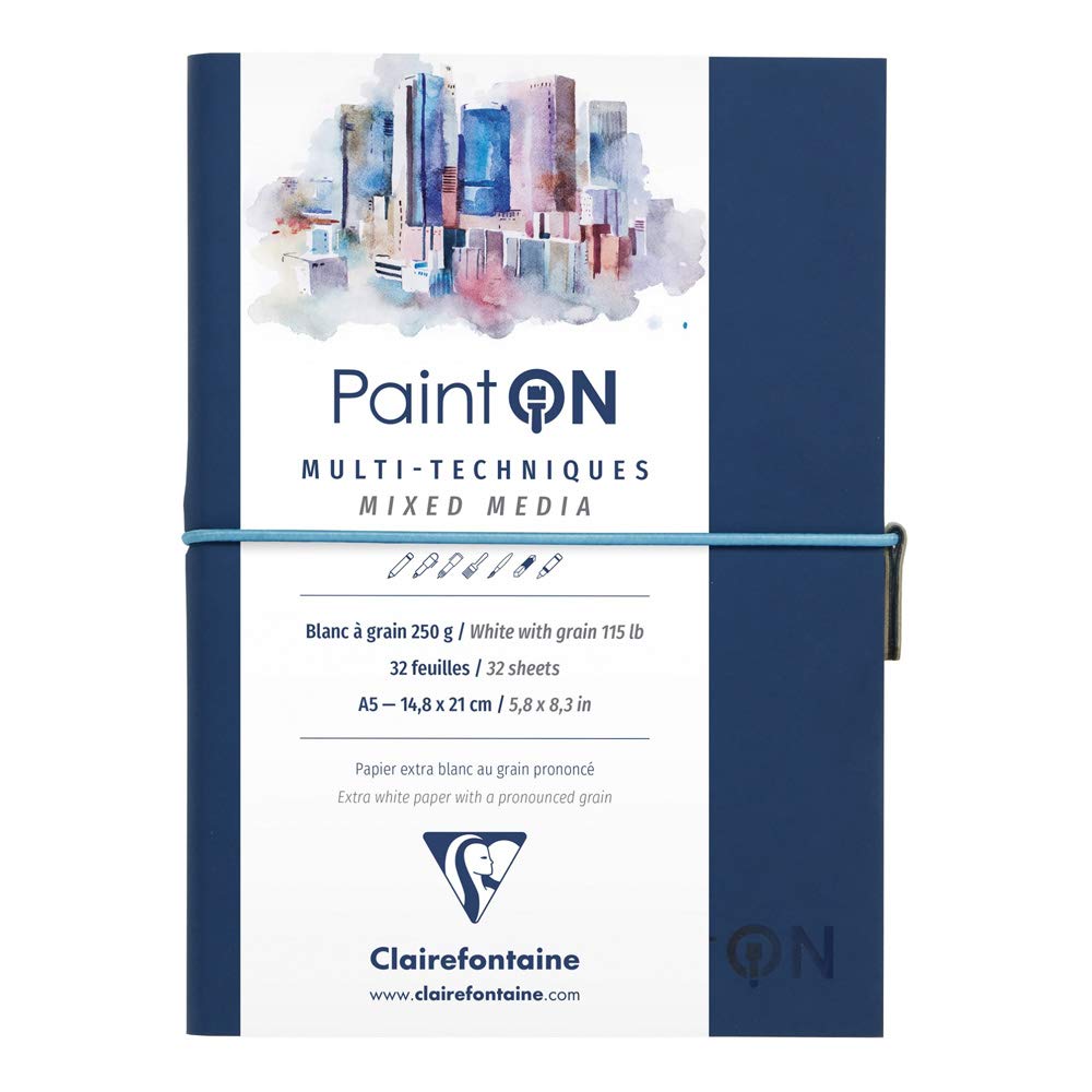 Clairefontaine 975182C Skizzenheft mit Fadenbindung Paint&