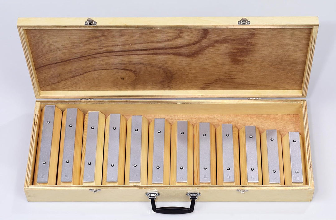 Betzold Musik - Hexagon-Klangbausteine, 12 Stück - Musikinstrumente Musikschule NoColor, NoColor