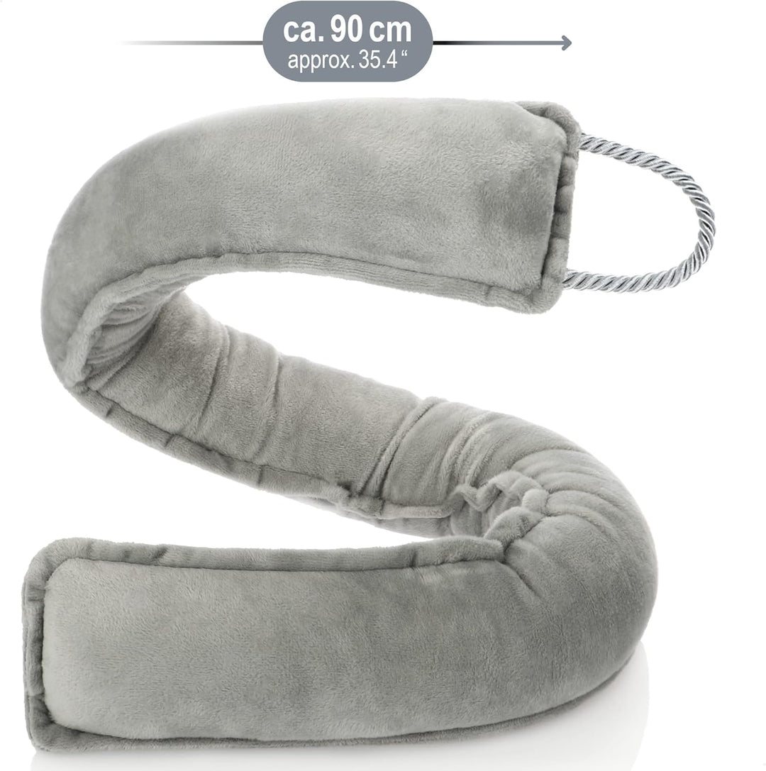 COM-FOUR® Zugluftstopper, extra Schwerer Windstopper MTI Kordel, effektiver Luftzugstopper, Gute Abd