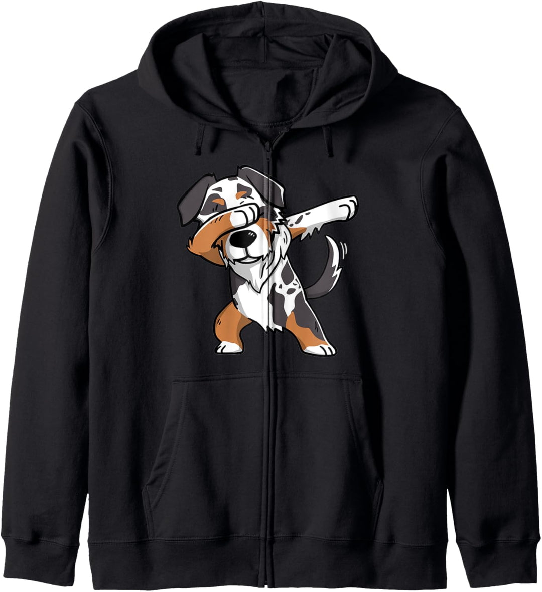 Dabbing Australian Shepherd Kapuzenjacke