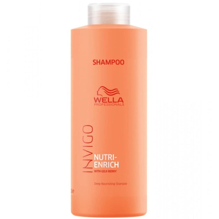 Wella INVIGO Nutri-Enrich Deep Nourishing Shampoo 1000ml and Conditioner 1000ml