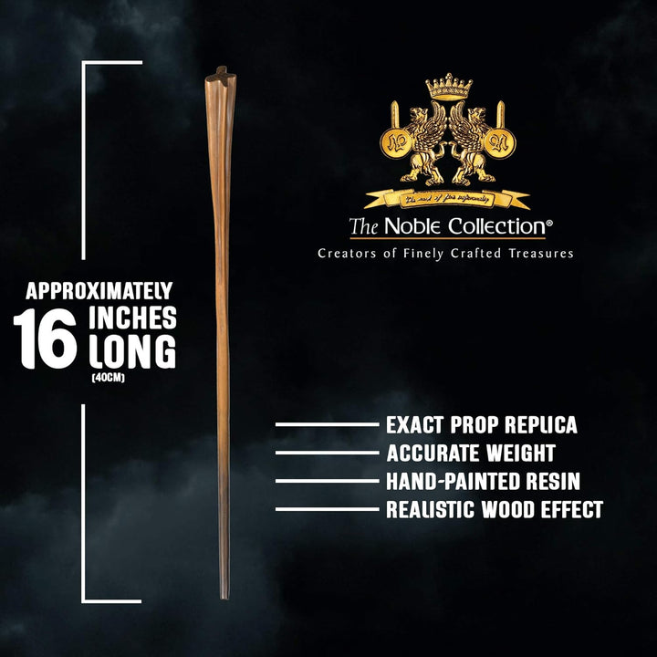 The Noble Collection Proffesor Flitwick Charakterstab.
