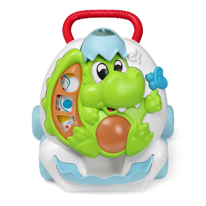 Chicco Dino Lauflerner First Steps, süsser Dinosaurier geformt Toddler's First Steps mit elektronisc