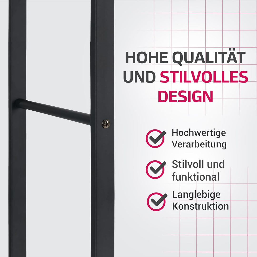 SULENO Kaminholzregal CARDIFF Feuerholzregal Innen Brennholzregal Holzhalter