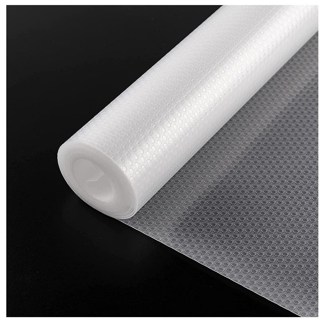 Zindoo Schubladenmatte 50x150cm 3 Rolle Antirutschmatte Zuschneidbar Schoner für Schublade Regal im