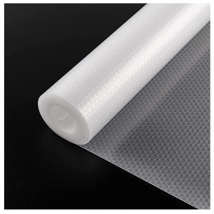 Zindoo Schubladenmatte 50x150cm 3 Rolle Antirutschmatte Zuschneidbar Schoner für Schublade Regal im