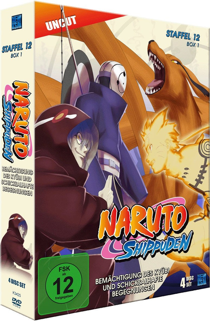 Naruto Shippuden - Staffel 12 - Box 1: Bemächtigung des Kyubi und schicksalhafte Begegnungen (Episod