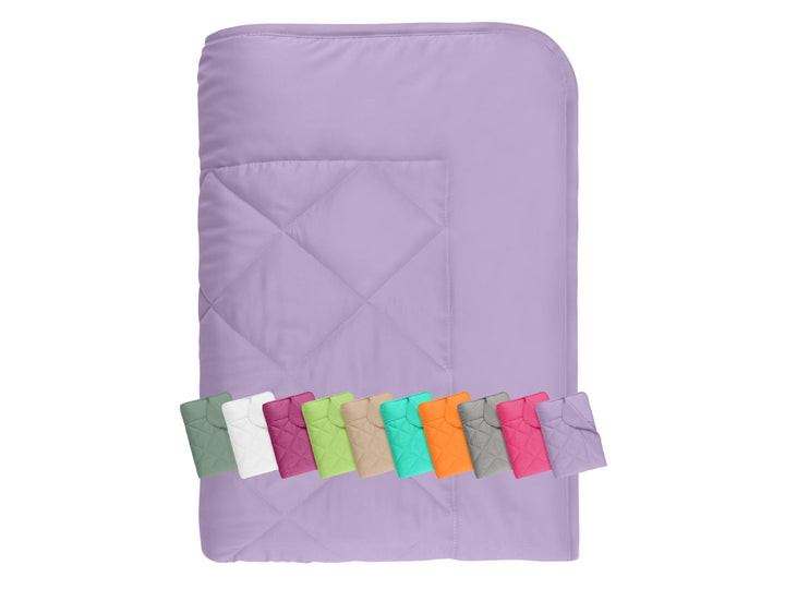 npluseins Sommerdecke 135x200 cm - dünne und leichte Bettdecke für den Sommer – Kühl schlafen – idea