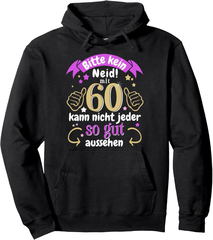 60. Geburtstag für Frauen 60 Jahre Geschenkidee 1963 Pullover Hoodie
