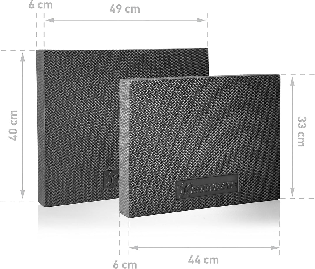 BODYMATE Balance Pad mittel-Harte oder extra-weiche Varianten für Anfänger, Reha, Freizeit- und Prof
