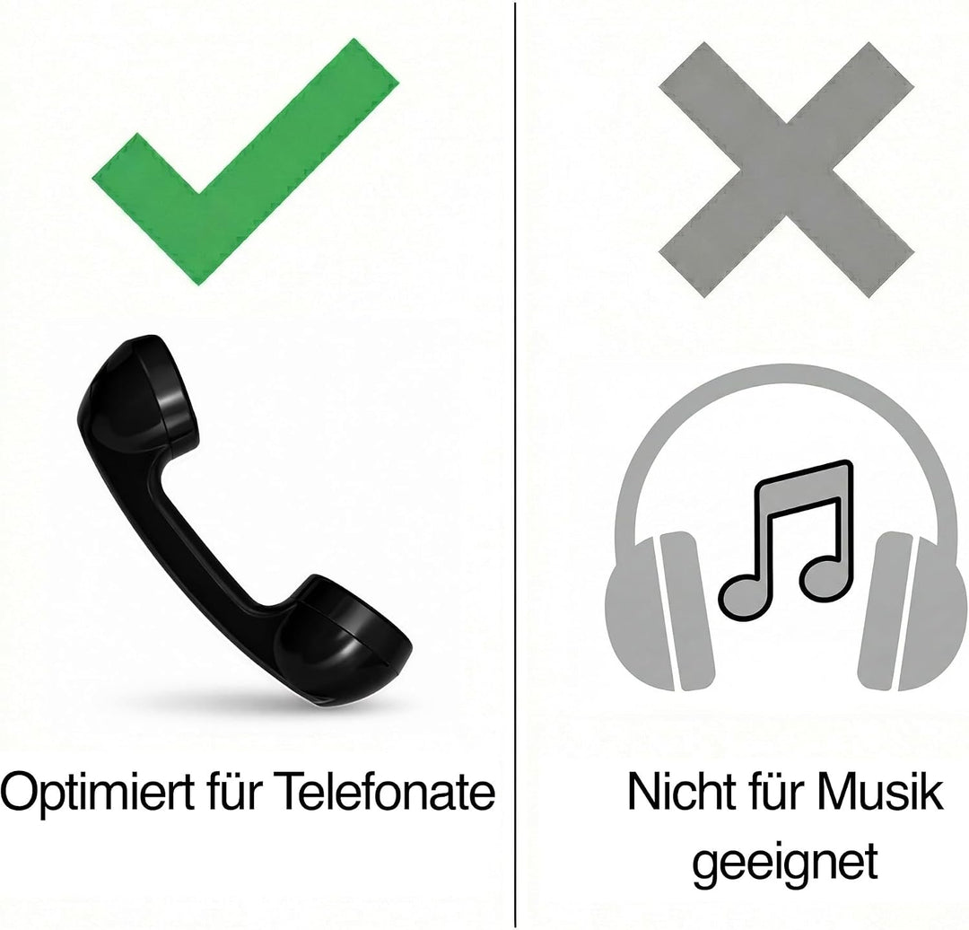 Opis Technology 60s Micro Lightning Edition Retro-Telefonhörer für iPhone 7 bis 14, inkl. MFi-zertif