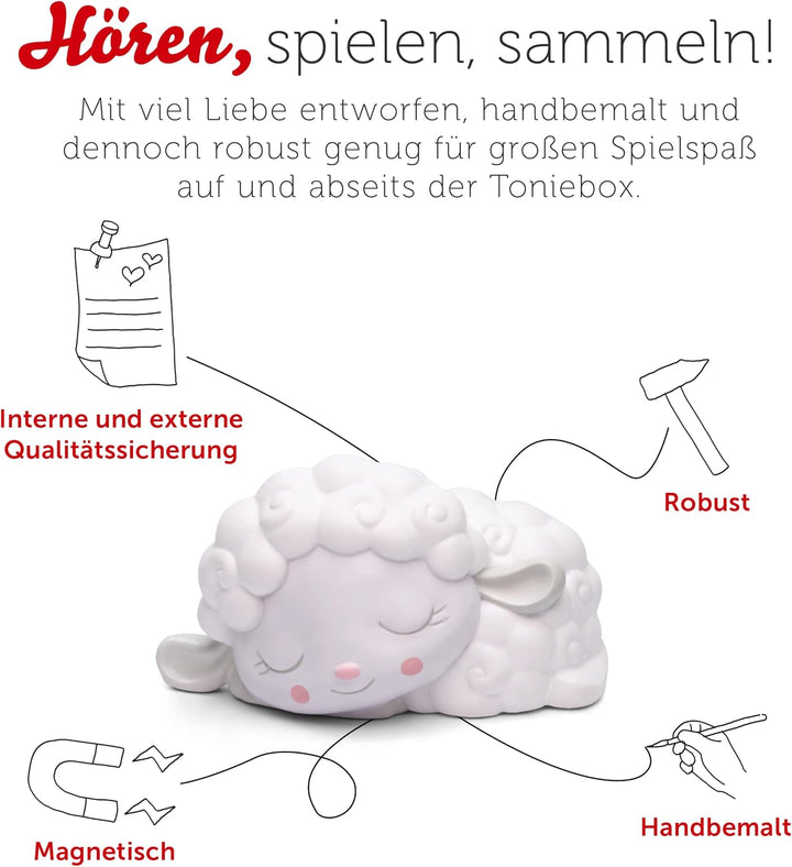 tonies Hörfiguren für Toniebox, Schlummerbande – Einschlafmelodien – Schlummerschaf im Zauberwald, S