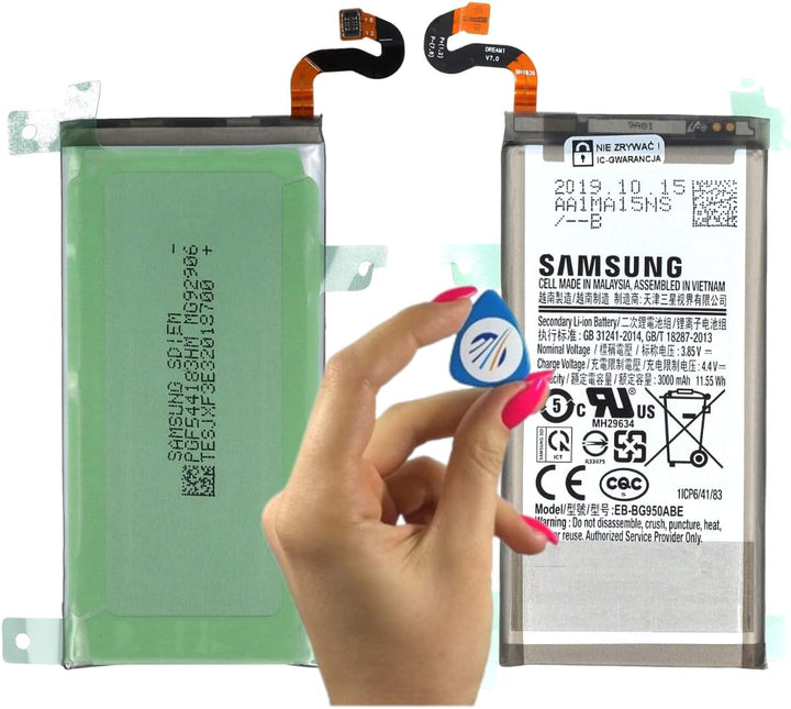 Original Akku für Samsung Galaxy S8 G950 Original OEM - 3000 mAh Lithium-Ionen-Batterie - Fabrikneu
