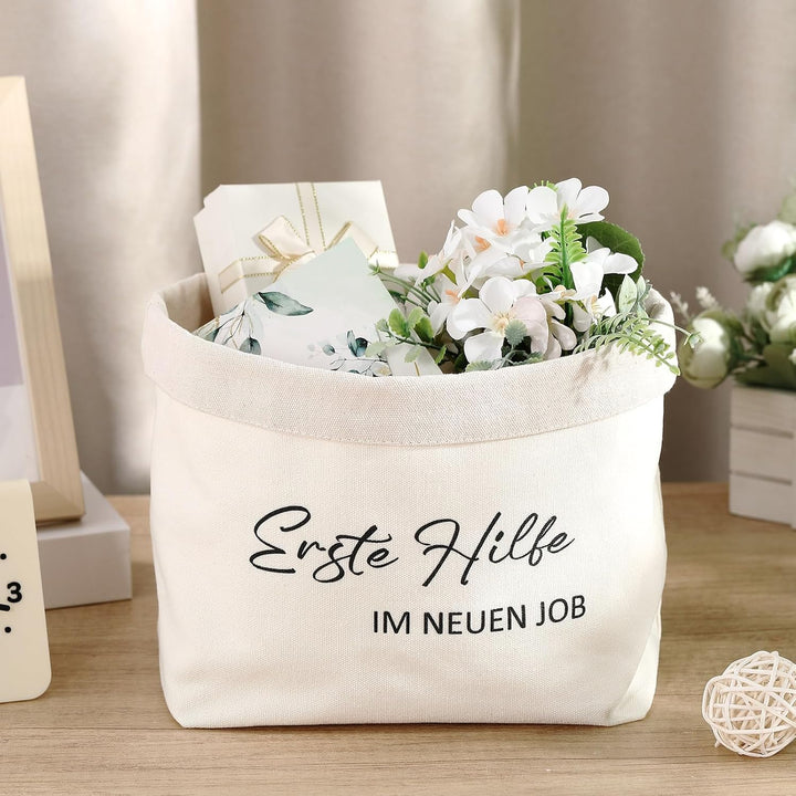 Sinmoe Erste Hilfe Tasche für den Neuer Job Abschiedsgeschenk Kollegen Jobwechsel Lustiges erster Ar