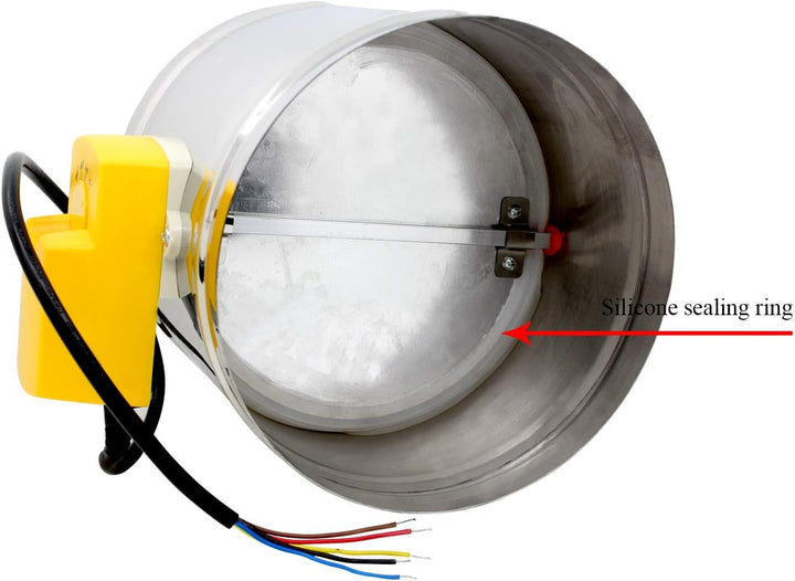 3 Positionen - 220v 4N luftklappe hvac absperrklappe mit motor drosselklappe lüftung lüftungsklappe