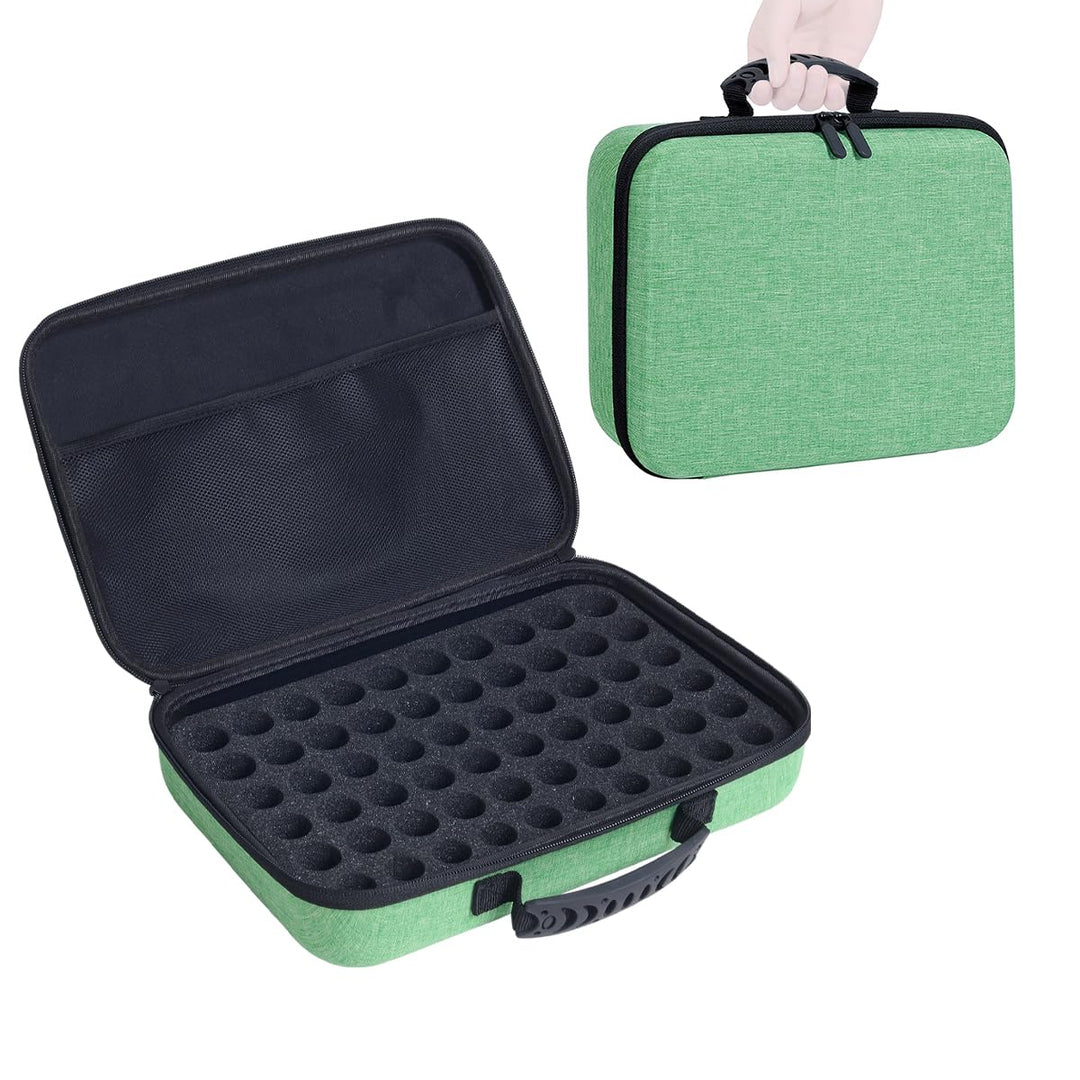ätherische Öle Tragetasche hält 60 Gitter für 1-3ML Rollenflaschen 5ml, 10ml, 15ml Flaschen Lagerung
