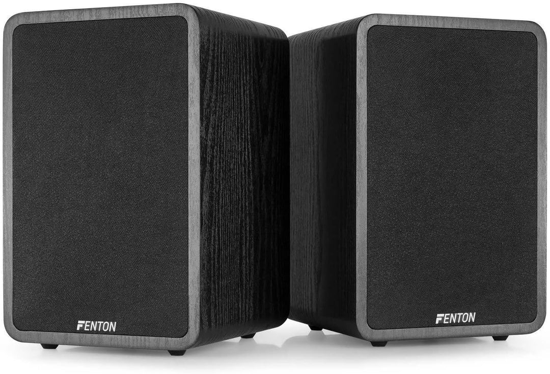 Fenton SHFB65 HiFi Lautsprecher passiv, Regallautsprecher 6,5 Zoll, 200 Watt Kompaktlautsprecher, ru